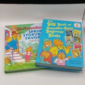 BERENSTAIN BEARS Hardcover Storybooks Beginner Read Set of 2